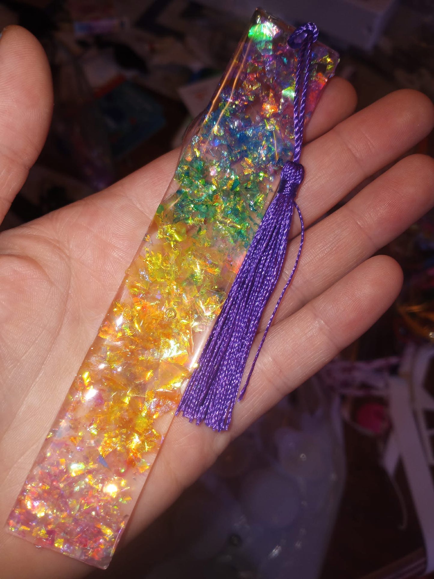 Custom Resin Bookmark